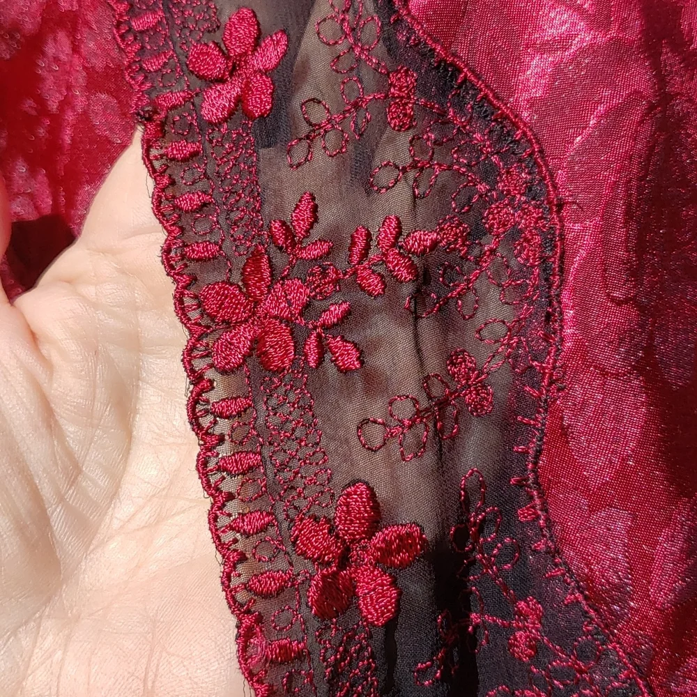 Exquisite vintage Linda Retro Peignor 2pc set - Picture 4 of 14